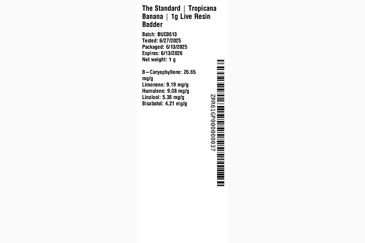 Tropicana Banana by The Standard