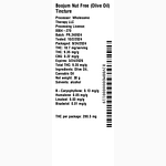 Nut Free (Olive Oil) Tincture by Boojum