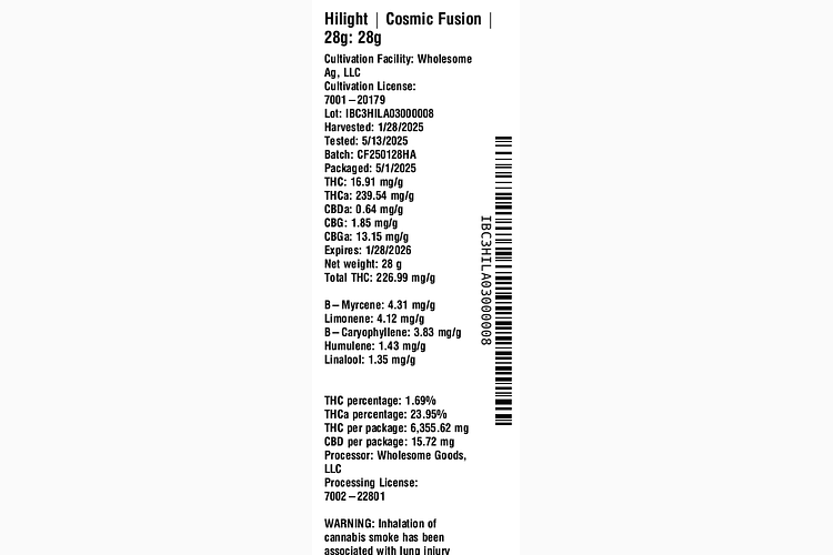 Cosmic Fusion 28g by Hilight