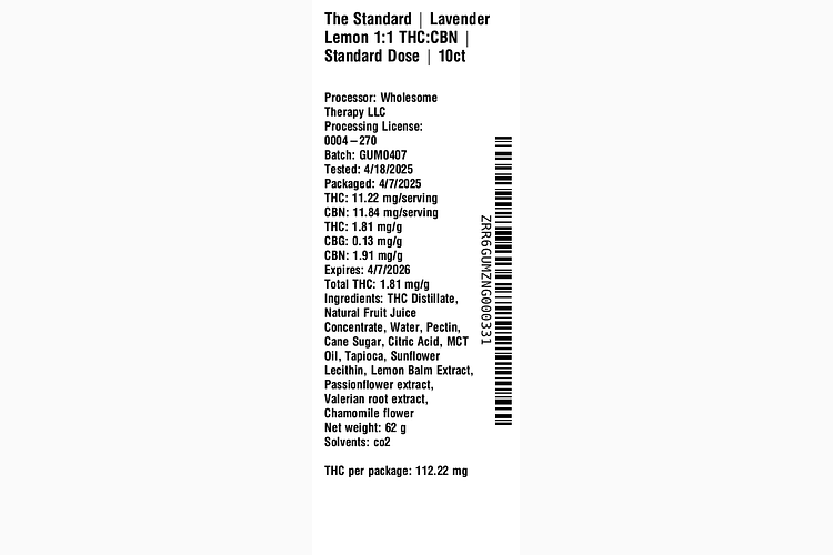 Lavender Lemon by The Standard