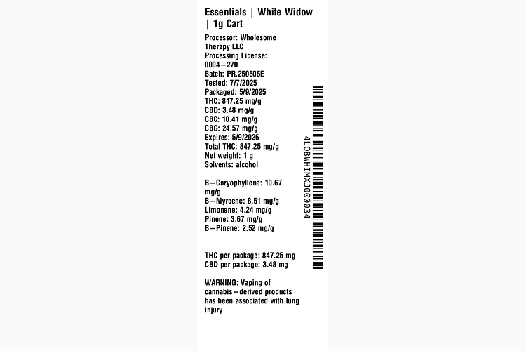 White Widow by Essentials