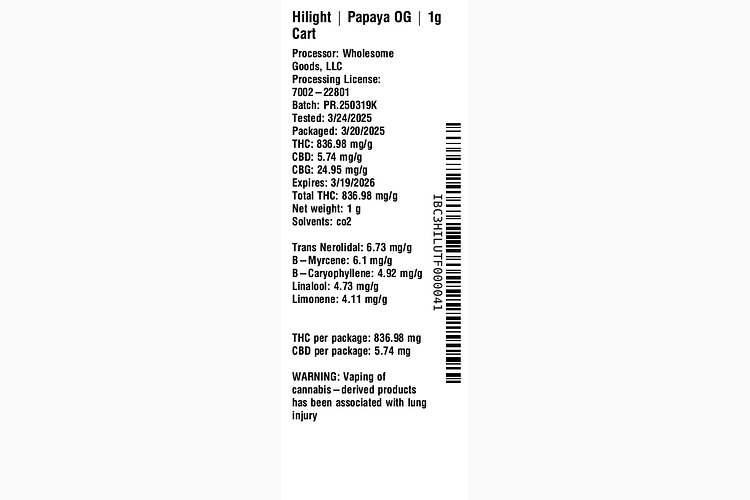 Papaya OG by Hilight