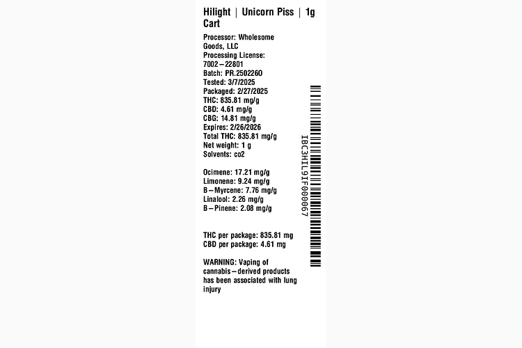 Unicorn Piss by Hilight