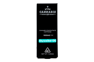 Utah Cannabis Co. - Skywalker OG 1 Gram Vape Cartridge by Utah Cannabis Co.