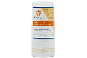 Group Peppermint Oral Spray (Orange Creamsicle FSO) — 400 mg THC Total / 2.5 mg THC per spray by Boojum