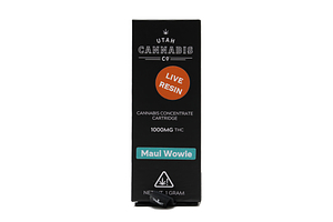 Utah Cannabis Co | Maui Wowie Live Resin Cartridge | 0005 by Utah Cannabis Co.